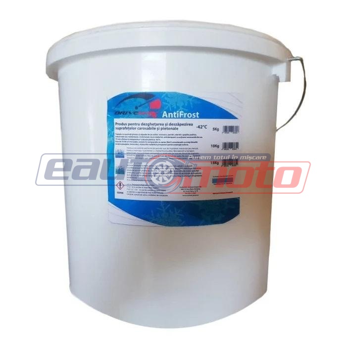 Soluție Dezghețare DRIVEMAX Antifrost 10KG, Material Antiderapant, Ambalaj 10 kg